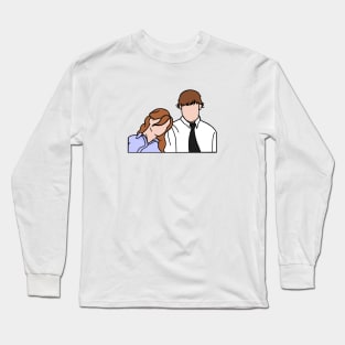 Jim and Pam Long Sleeve T-Shirt